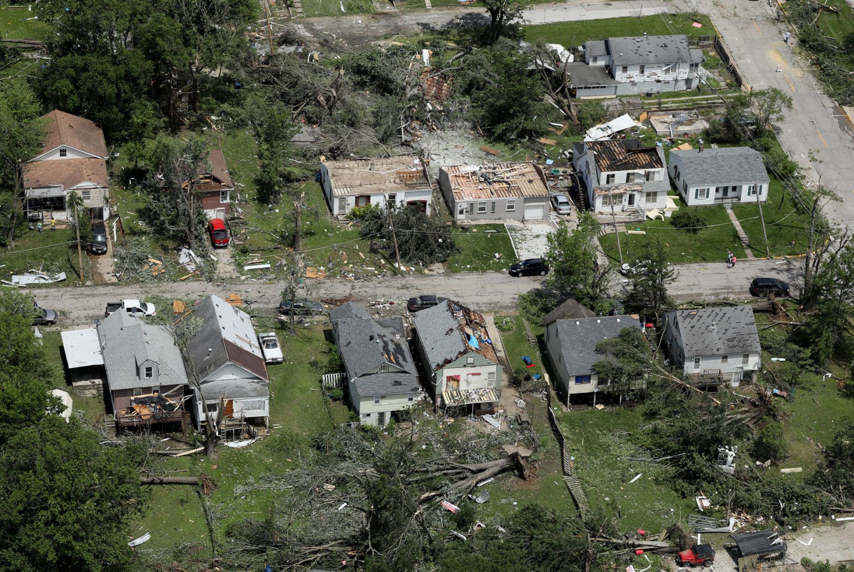 Tornado Damage in Jefferson City